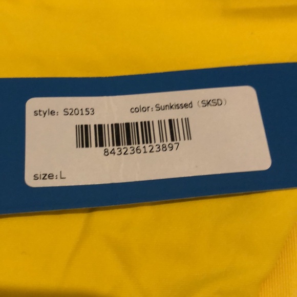 NWT women’s yellow bathing suit bottoms - Picture 2 of 4